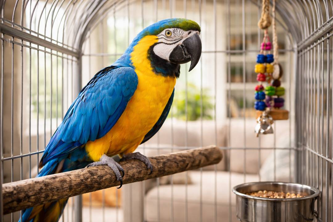 Papegaaien als huisdier: verzorging, voeding, gedrag en veelgemaakte fouten