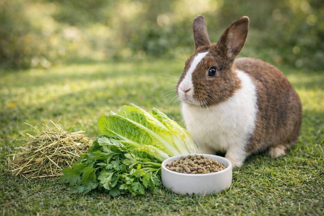 Het ideale dieet voor een gezond konijn: voeding, hoeveelheden en veelgemaakte fouten